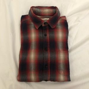 Taylor Stitch - The California in Red Shadow Plaid